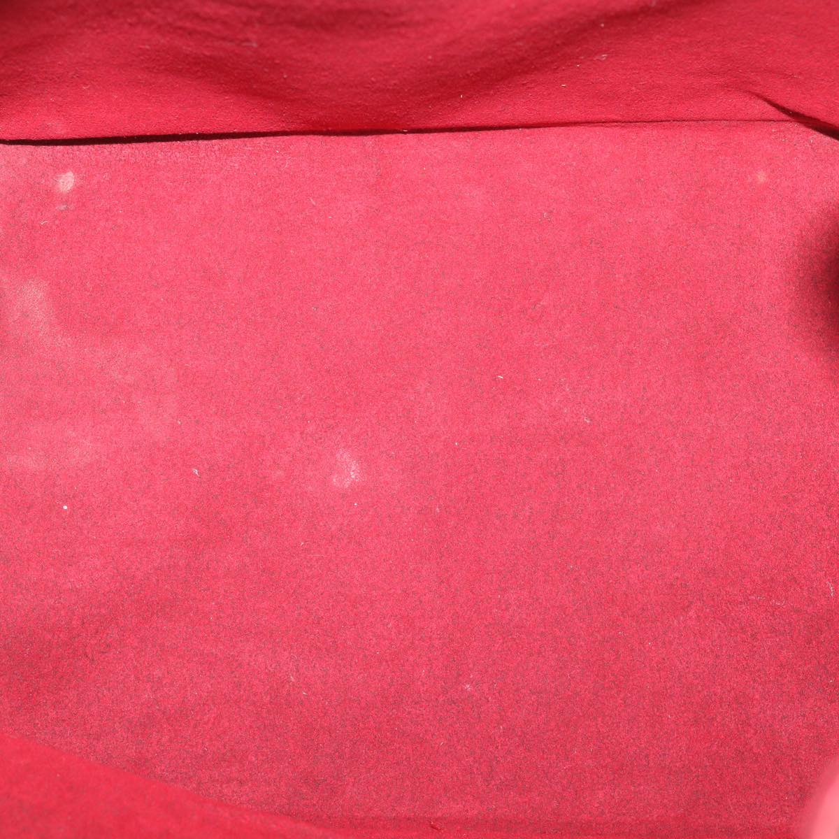 LOUIS VUITTON Epi Petit Noe Shoulder Bag Red M44107 LV Auth lt736
