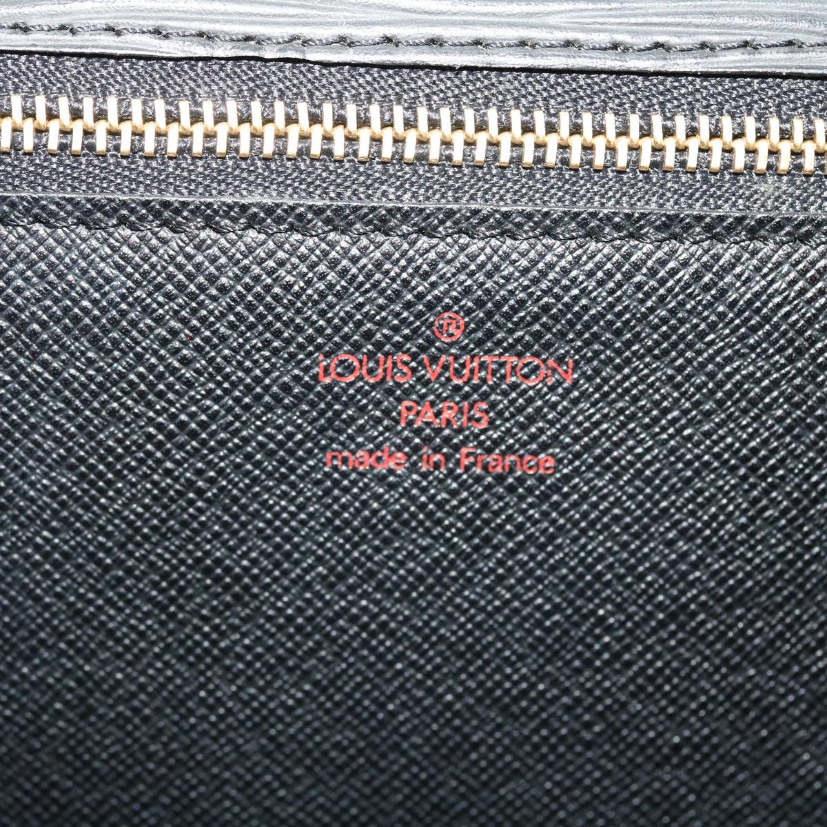 LOUIS VUITTON Epi Monceau Hand Bag 2way Black M52122 LV Auth lt745