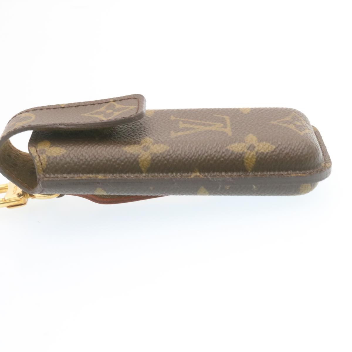 LOUIS VUITTON Monogram Etui Telephone Japon Cell Phone Case M63050 LV Auth ms046