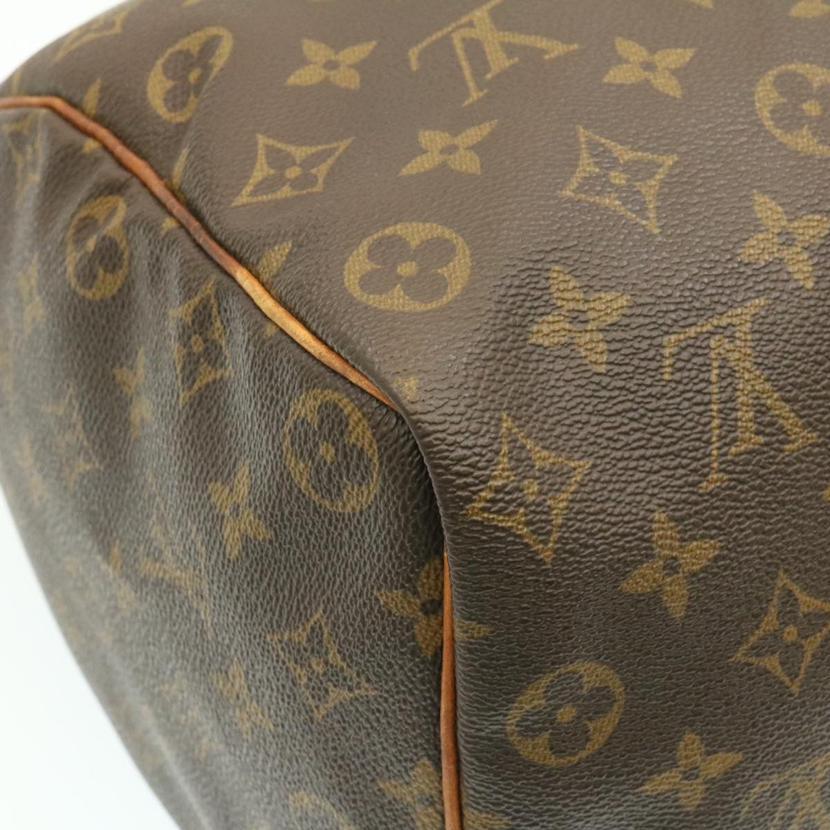 LOUIS VUITTON Monogram Speedy 35 Handbag M41524 LV Auth ms073