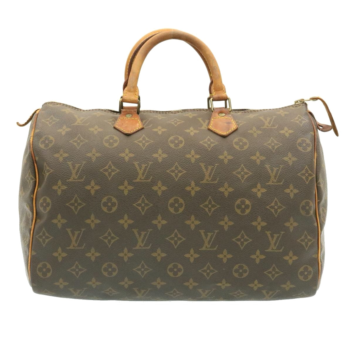 LOUIS VUITTON Monogram Speedy 35 Handbag M41524 LV Auth ms073