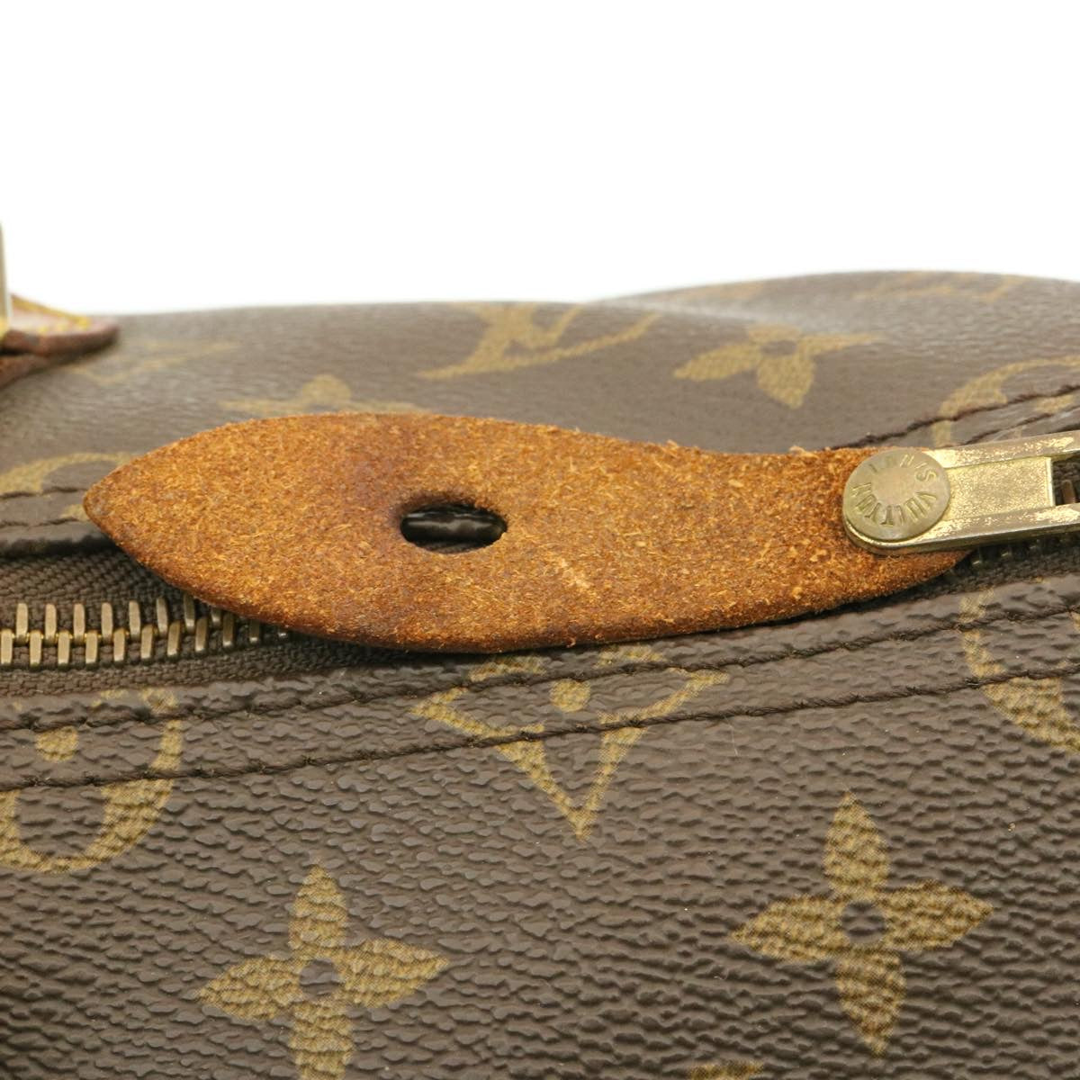 LOUIS VUITTON Monogram Speedy 35 Handbag M41524 LV Auth ms073