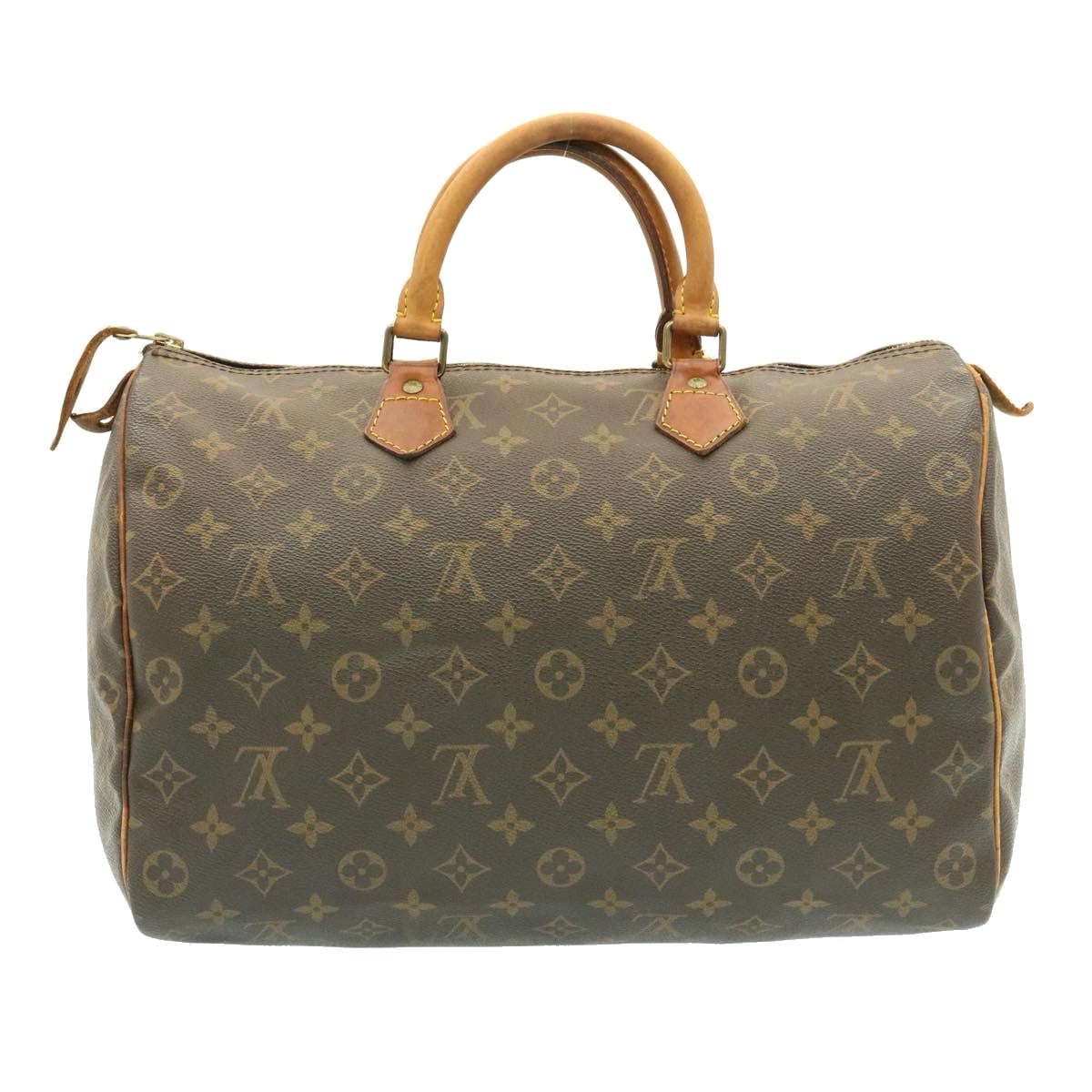 LOUIS VUITTON Monogram Speedy 35 Handbag M41524 LV Auth ms073