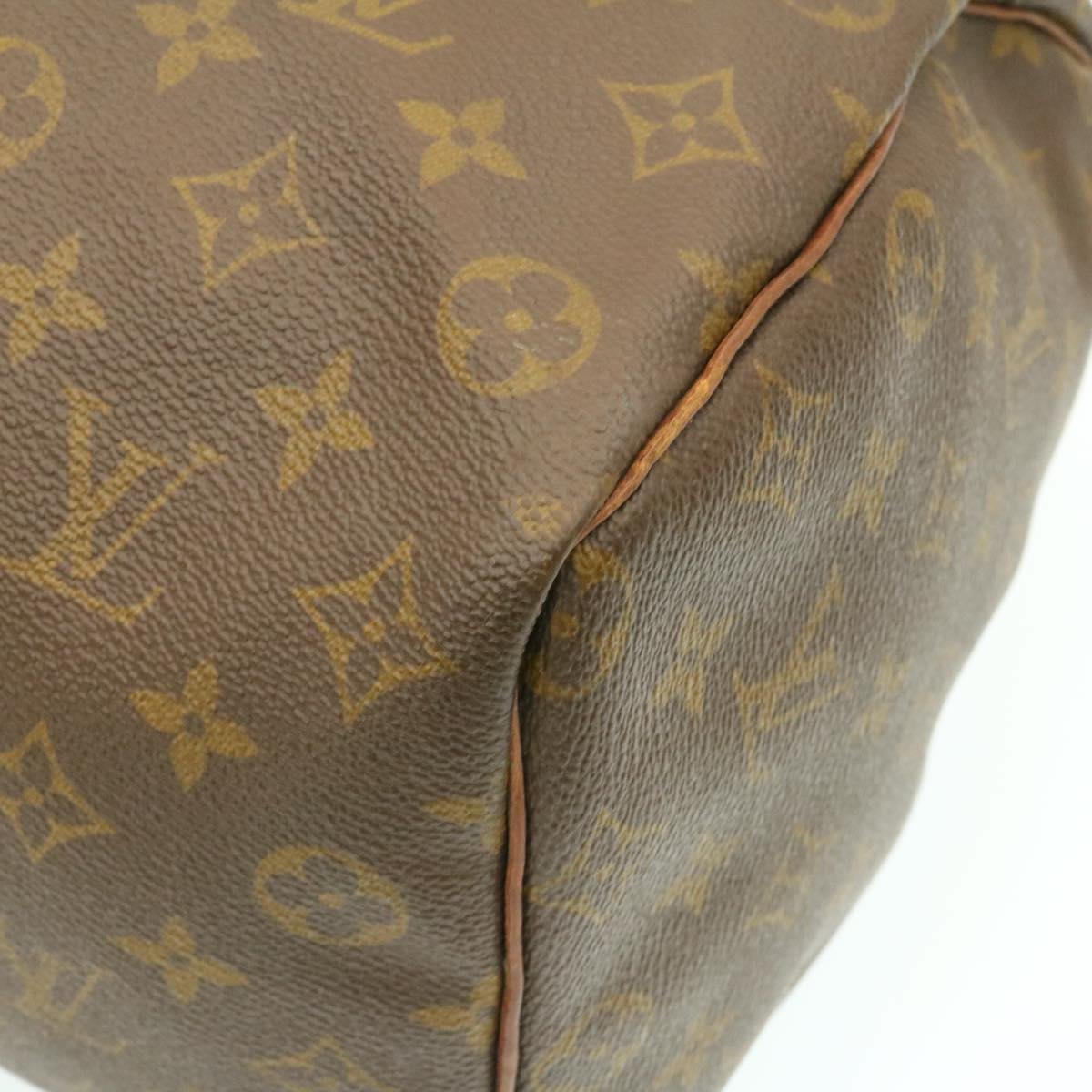 LOUIS VUITTON Monogram Speedy 35 Handbag M41524 LV Auth ms094