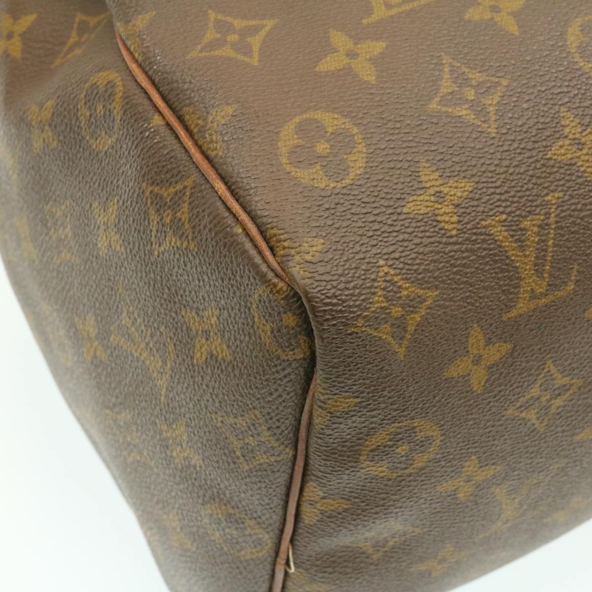 LOUIS VUITTON Monogram Speedy 35 Handbag M41524 LV Auth ms094