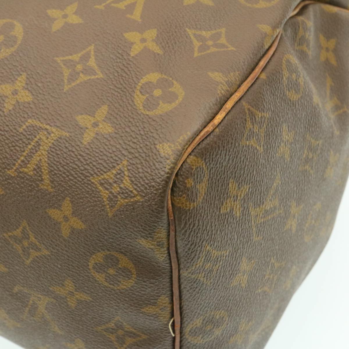 LOUIS VUITTON Monogram Speedy 35 Handbag M41524 LV Auth ms094