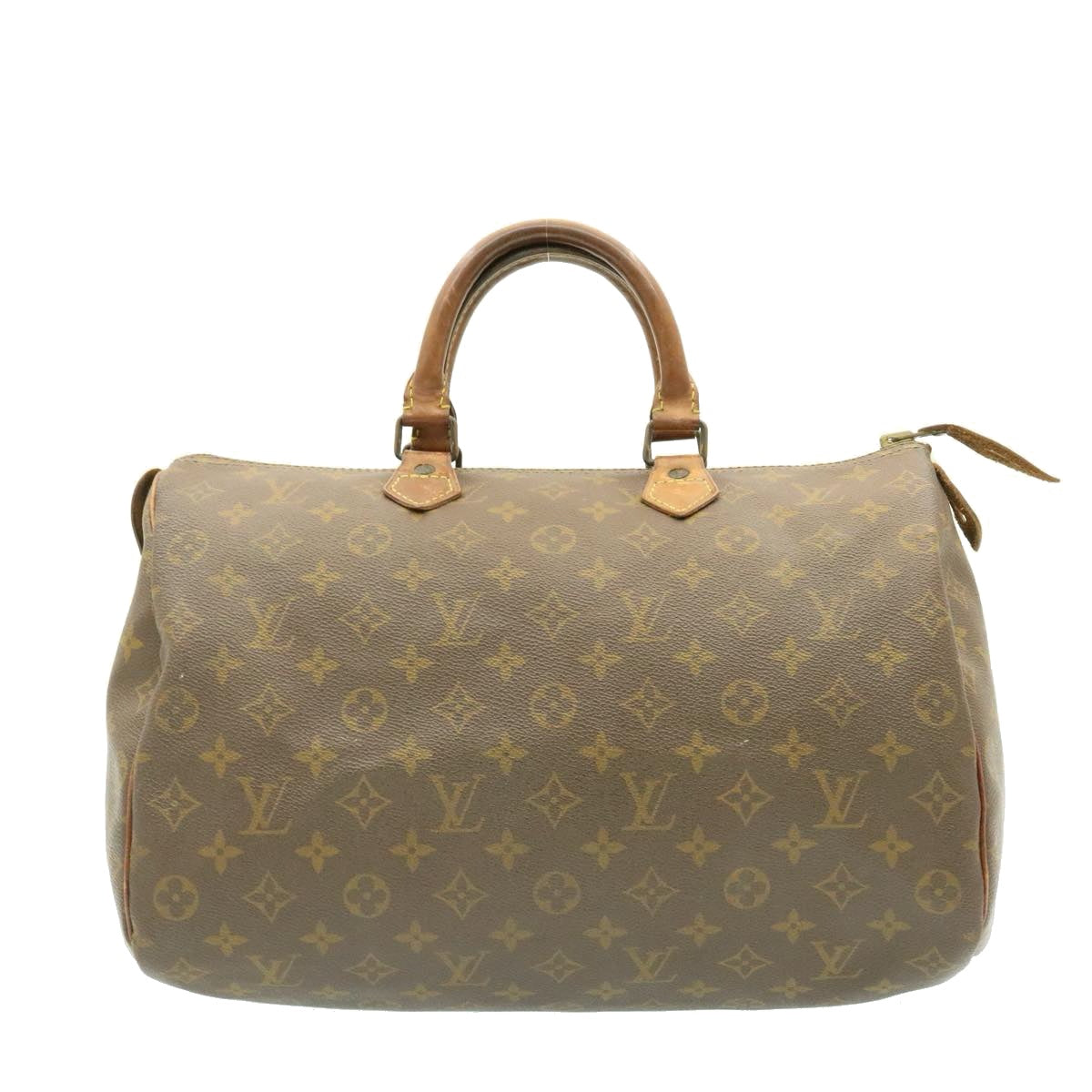 LOUIS VUITTON Monogram Speedy 35 Handbag M41524 LV Auth ms094