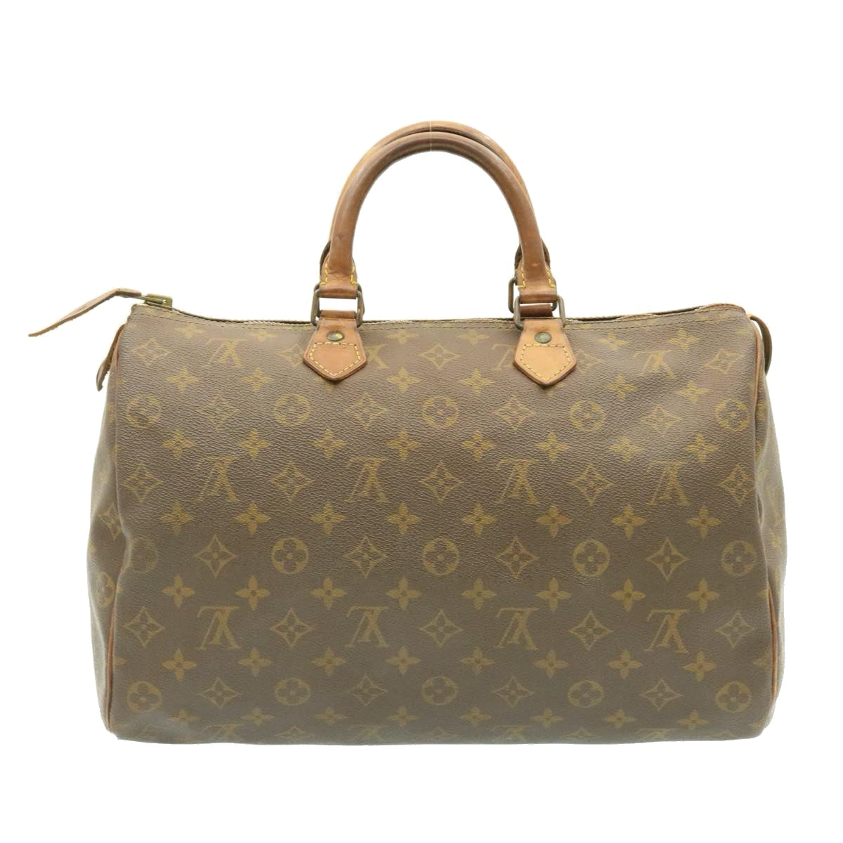 LOUIS VUITTON Monogram Speedy 35 Handbag M41524 LV Auth ms094 - 0