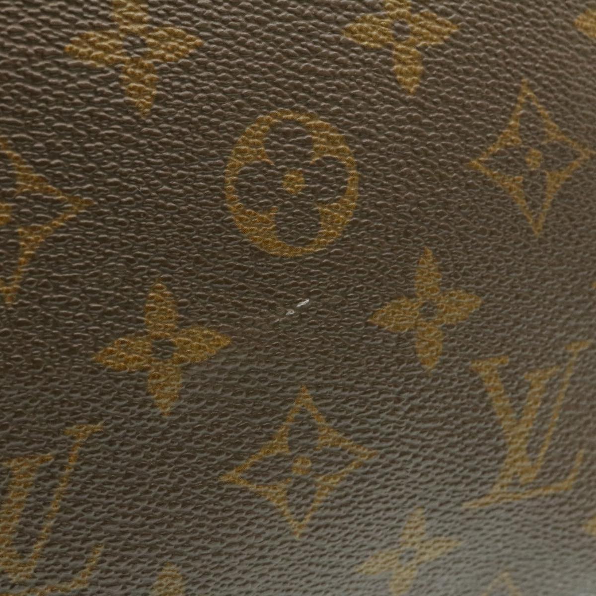 LOUIS VUITTON Monogram Speedy 35 Handbag M41524 LV Auth ms094