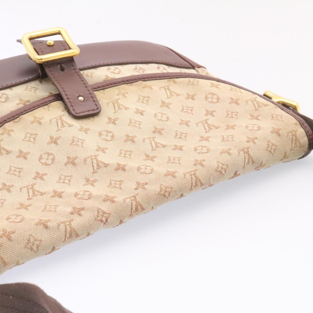 LOUIS VUITTON Belanger Shoulder Bag M92171 LV Auth ms145