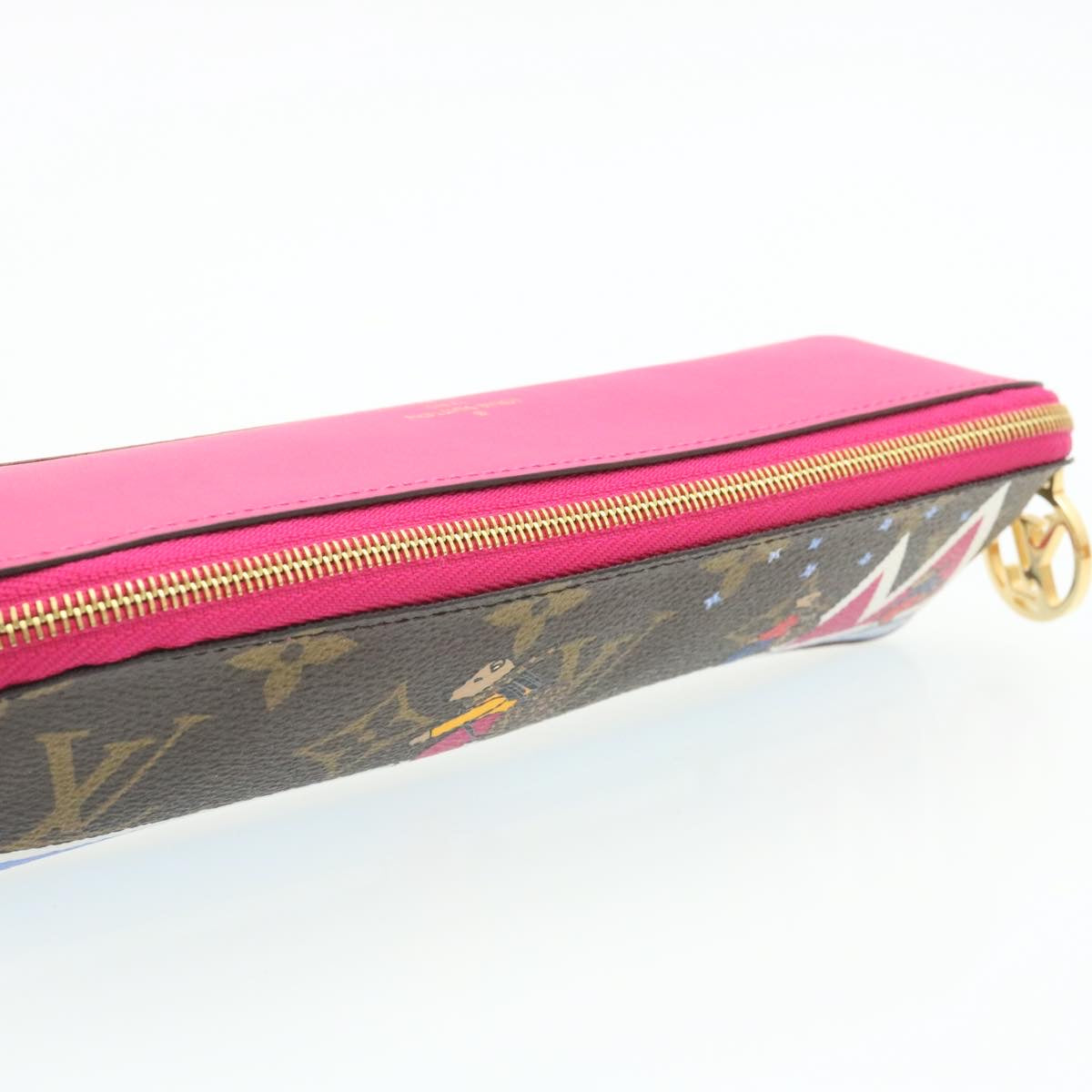 LOUIS VUITTON Monogram Trousse Elizabeth Pouch GI0289 LV Auth ms264A