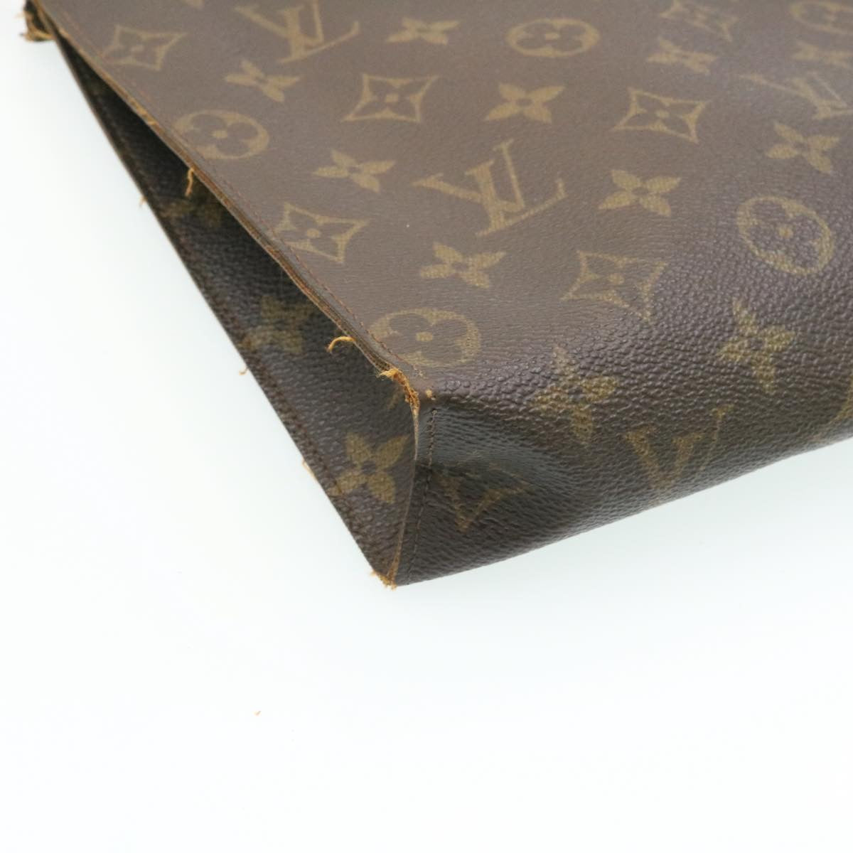 LOUIS VUITTON Monogram Poche Toilette 26 Pouch M47542 LV Auth ms269