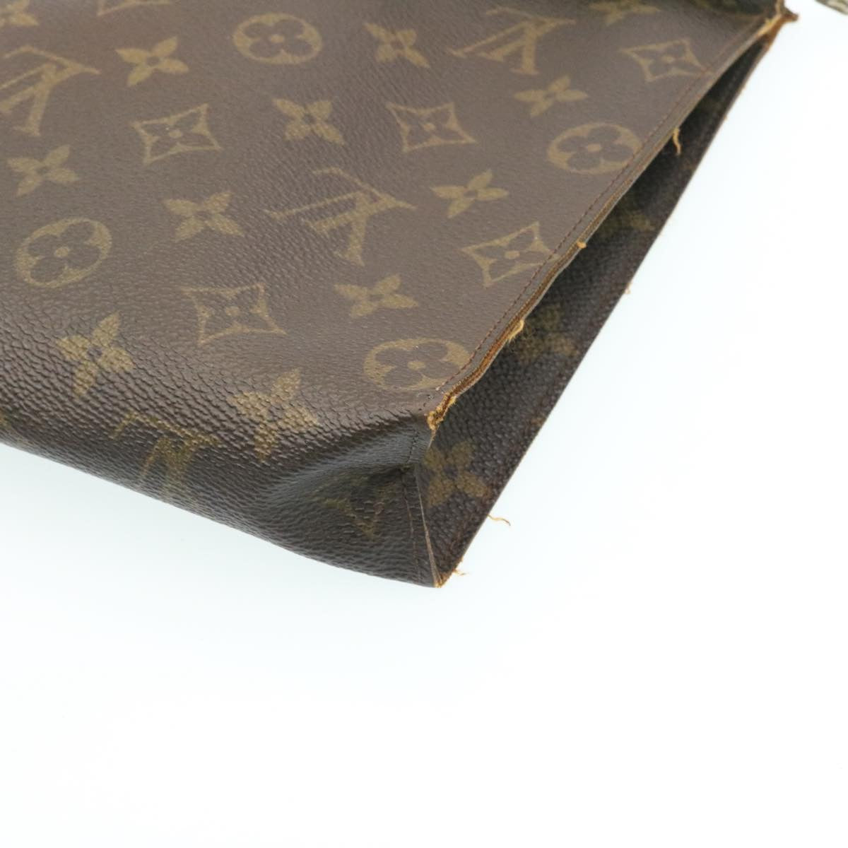 LOUIS VUITTON Monogram Poche Toilette 26 Pouch M47542 LV Auth ms269