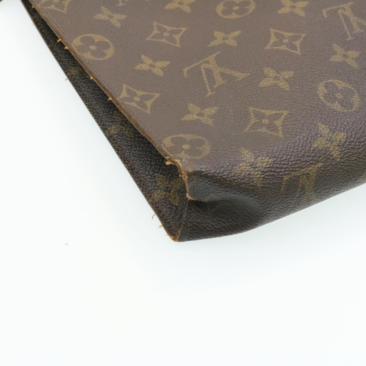 LOUIS VUITTON Monogram Poche Toilette 26 Pouch M47542 LV Auth ms269