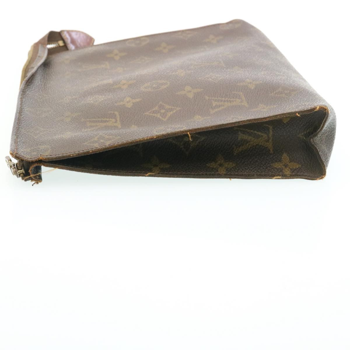 LOUIS VUITTON Monogram Poche Toilette 26 Pouch M47542 LV Auth ms269