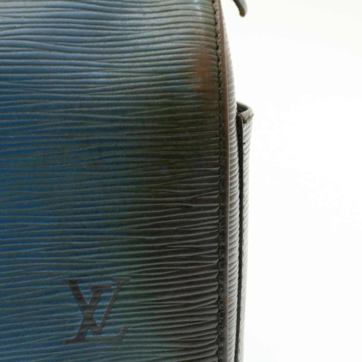 LOUIS VUITTON Epi Speedy 25 Hand Bag Blue M43015 LV Auth 35021