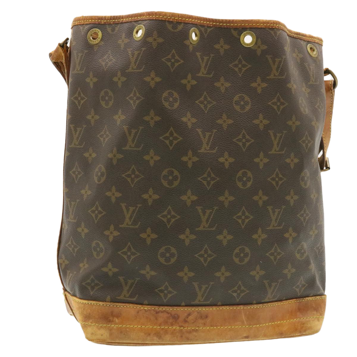 LOUIS VUITTON Monogram Noe Shoulder Bag M42224 LV Auth 35032