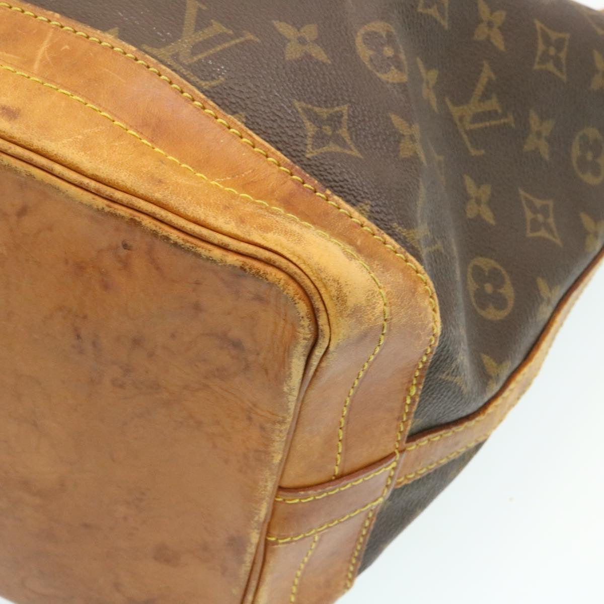 LOUIS VUITTON Monogram Noe Shoulder Bag M42224 LV Auth 35032