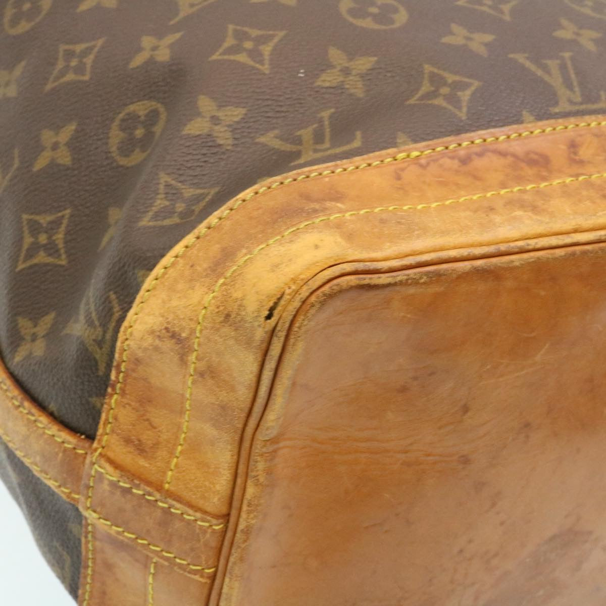 LOUIS VUITTON Monogram Noe Shoulder Bag M42224 LV Auth 35032