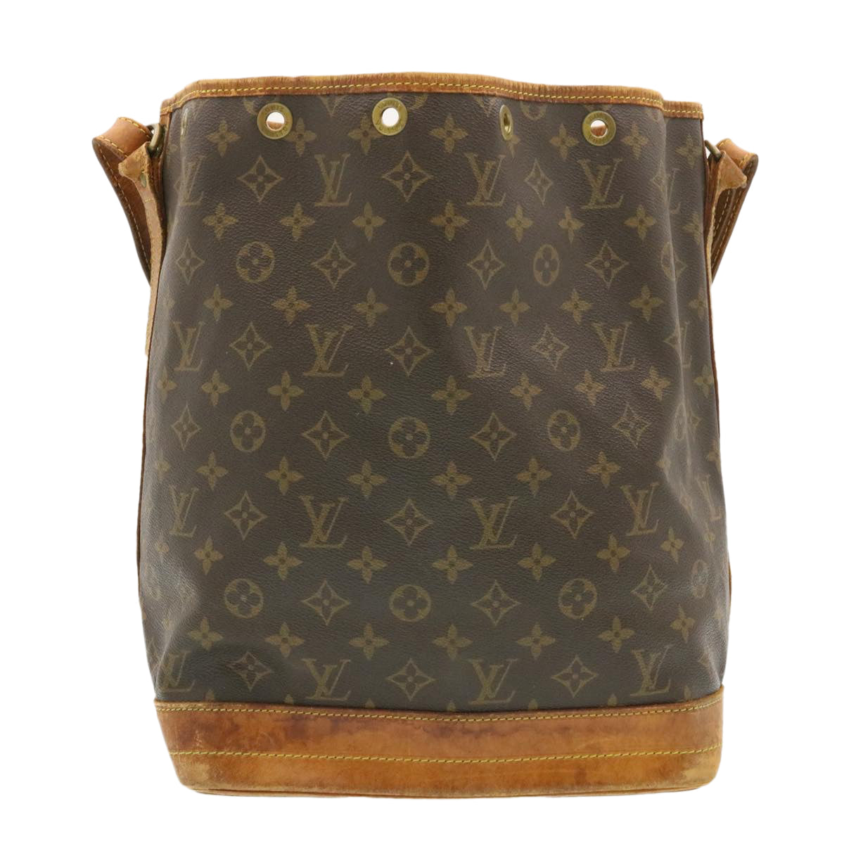 LOUIS VUITTON Monogram Noe Shoulder Bag M42224 LV Auth 35032