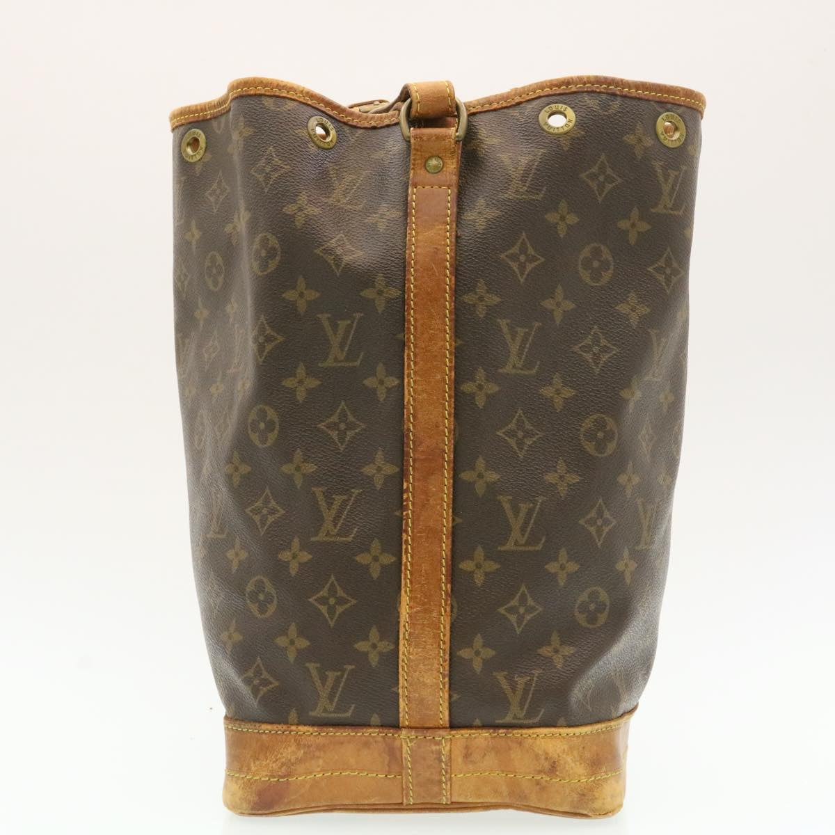 LOUIS VUITTON Monogram Noe Shoulder Bag M42224 LV Auth 35032