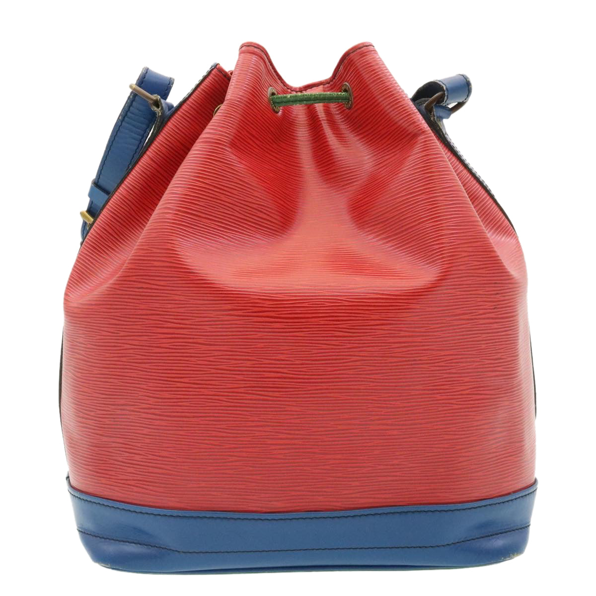 LOUIS VUITTON Epi Noe Shoulder Bag Red Green Blue M44082 LV Auth 35037 - 0