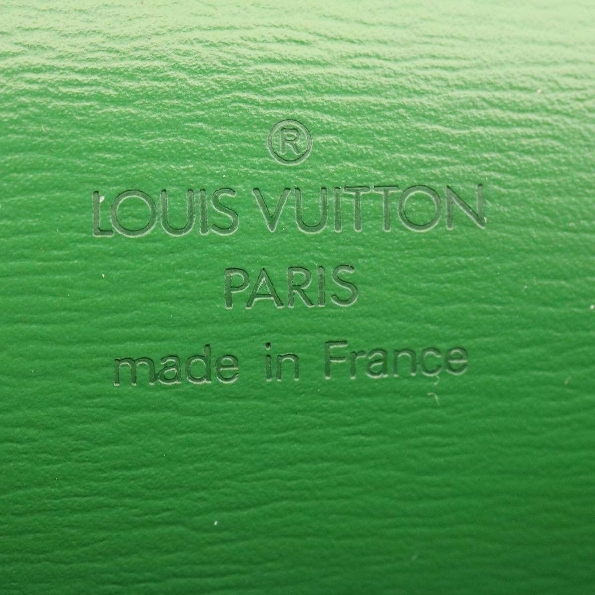 LOUIS VUITTON Epi Pochette Ceinture Tilshit Waist Pouch Green M52604 Auth nh275