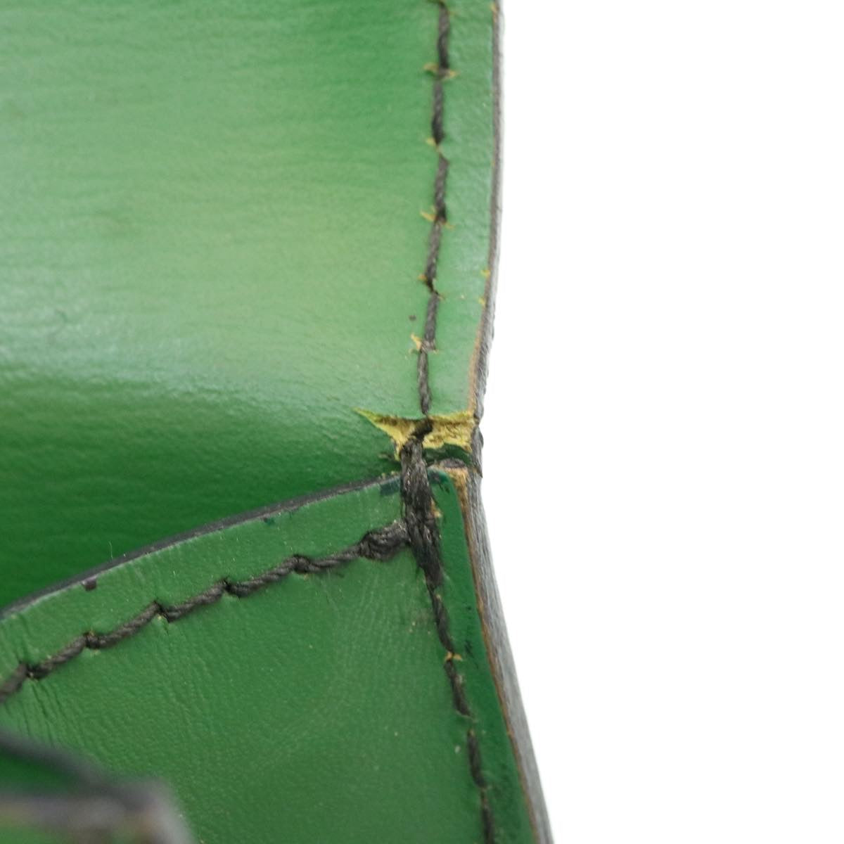 LOUIS VUITTON Epi Pochette Ceinture Tilshit Waist Pouch Green M52604 Auth nh275