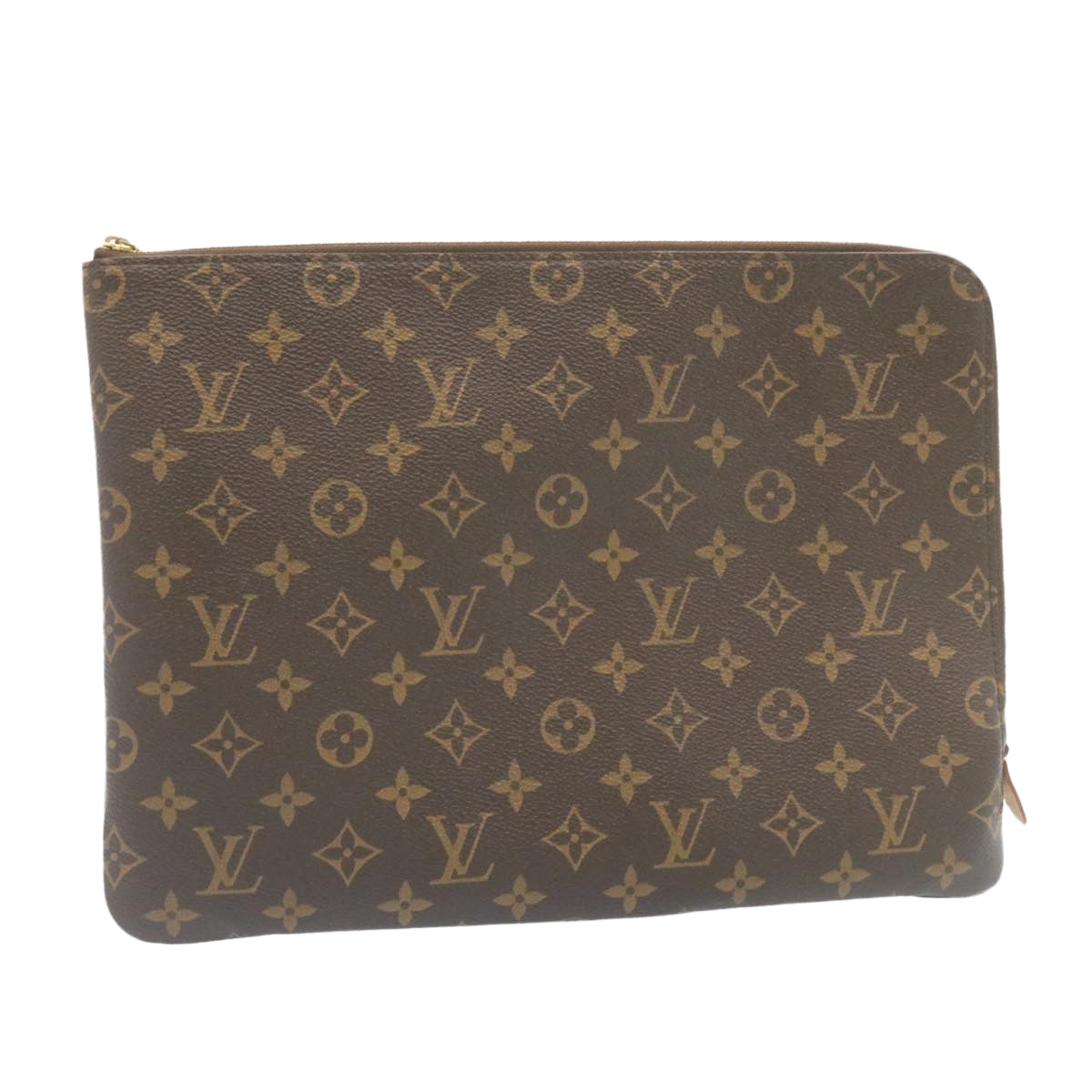 LOUIS VUITTON Monogram Etui Voyage Clutch Bag LV Auth 35048