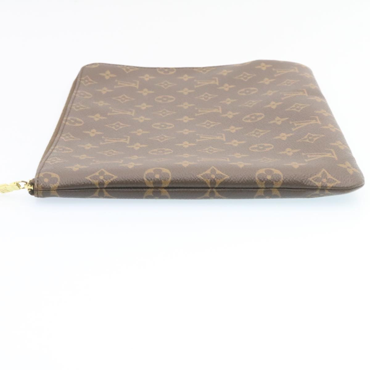 LOUIS VUITTON Monogram Etui Voyage Clutch Bag LV Auth 35048