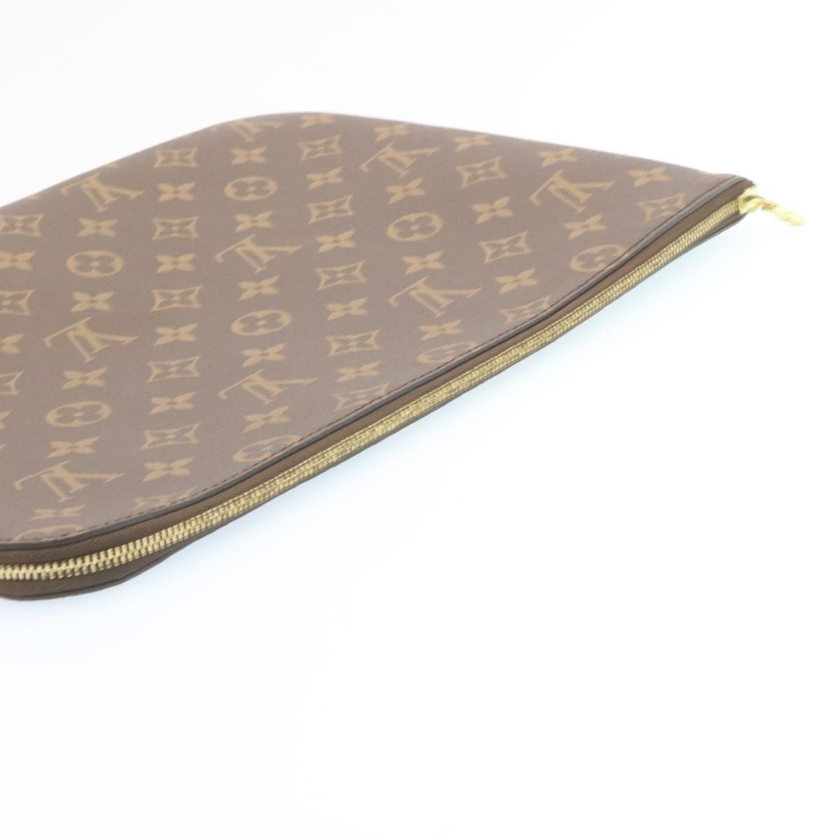 LOUIS VUITTON Monogram Etui Voyage Clutch Bag LV Auth 35048