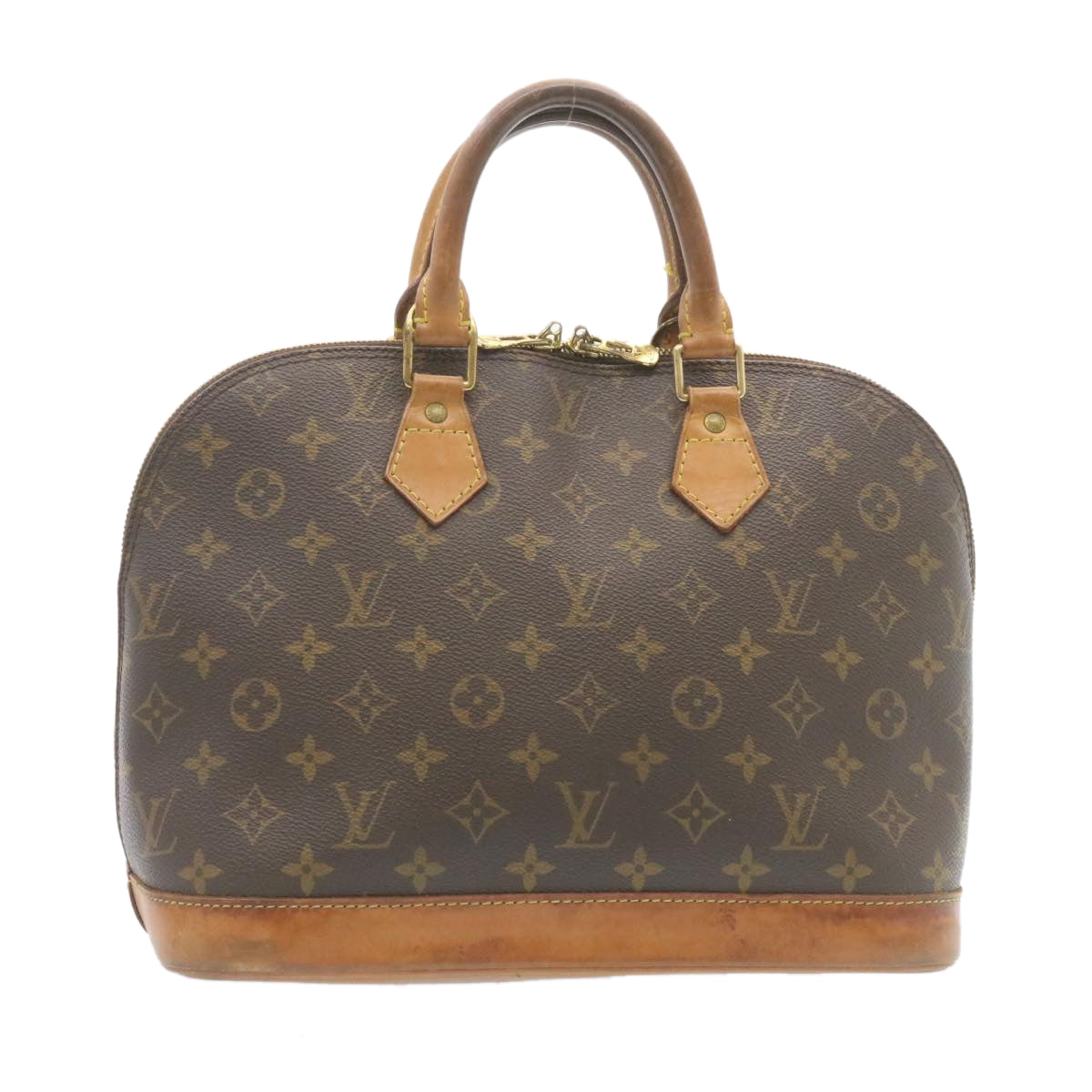 LOUIS VUITTON Monogram Alma Hand Bag M51130 LV Auth 35057