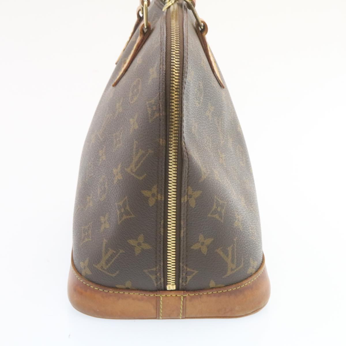 LOUIS VUITTON Monogram Alma Hand Bag M51130 LV Auth 35057