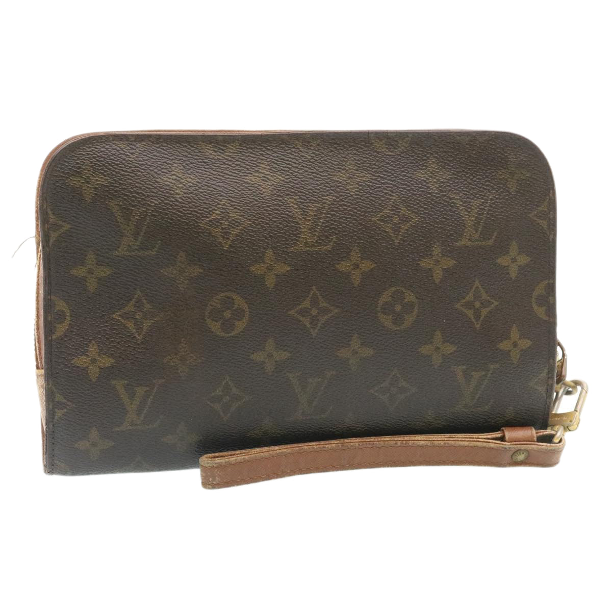 LOUIS VUITTON Monogram Orsay Clutch Bag M51790 LV Auth 35070