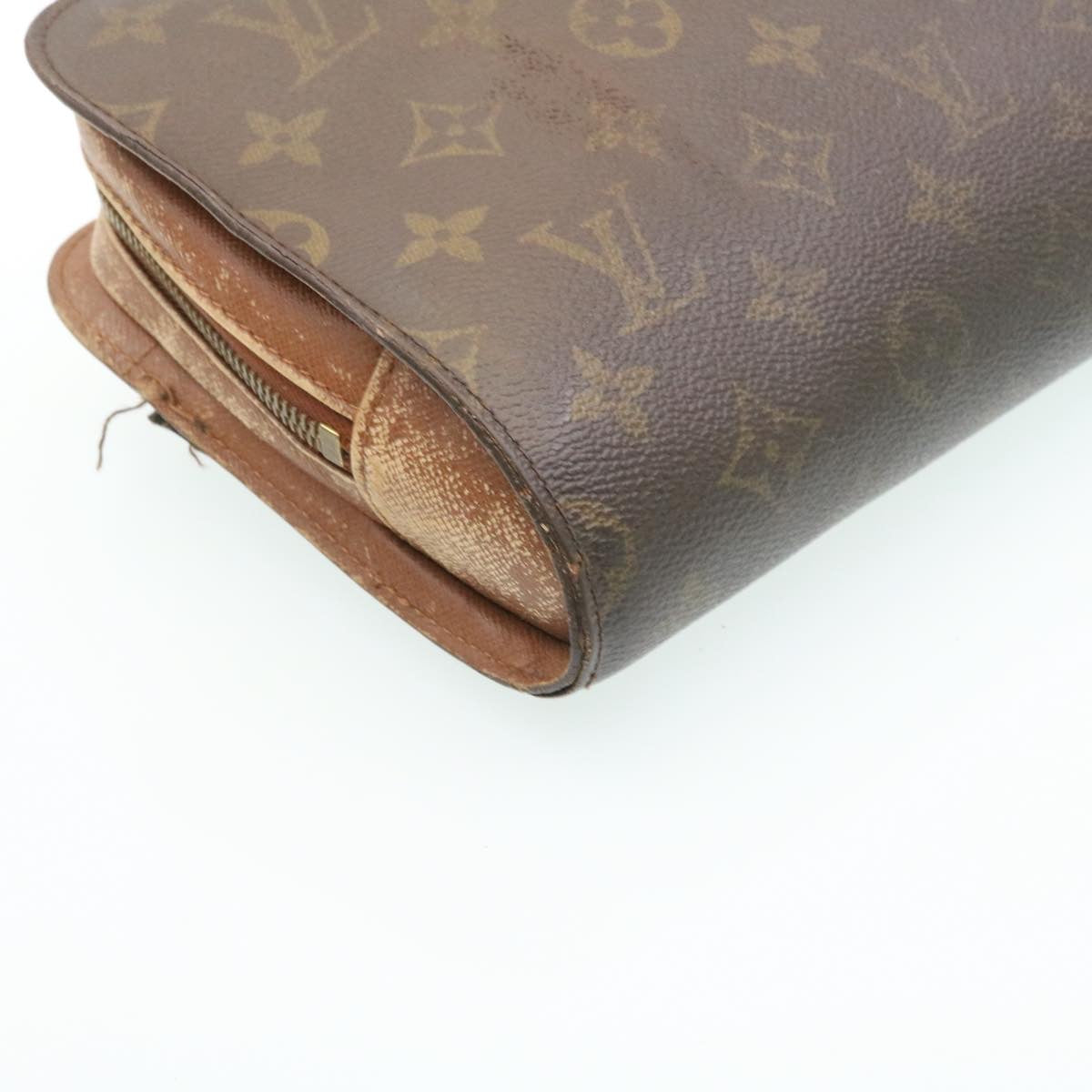 LOUIS VUITTON Monogram Orsay Clutch Bag M51790 LV Auth 35070