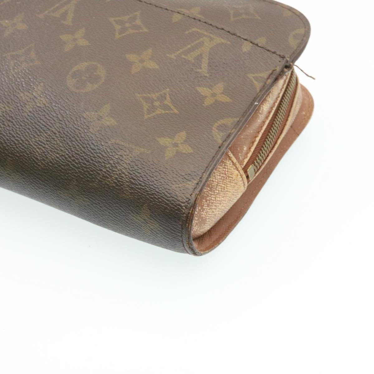 LOUIS VUITTON Monogram Orsay Clutch Bag M51790 LV Auth 35070