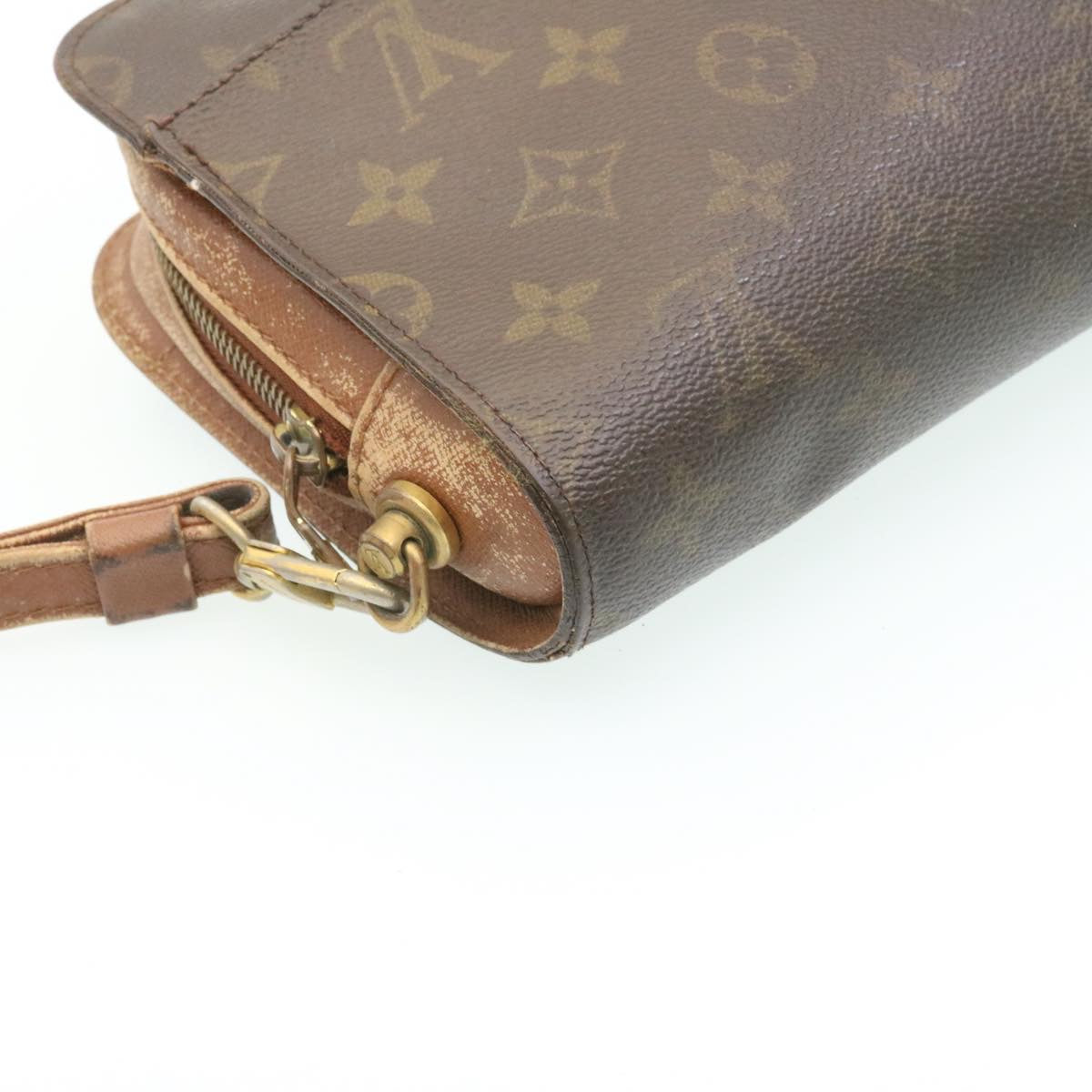 LOUIS VUITTON Monogram Orsay Clutch Bag M51790 LV Auth 35070