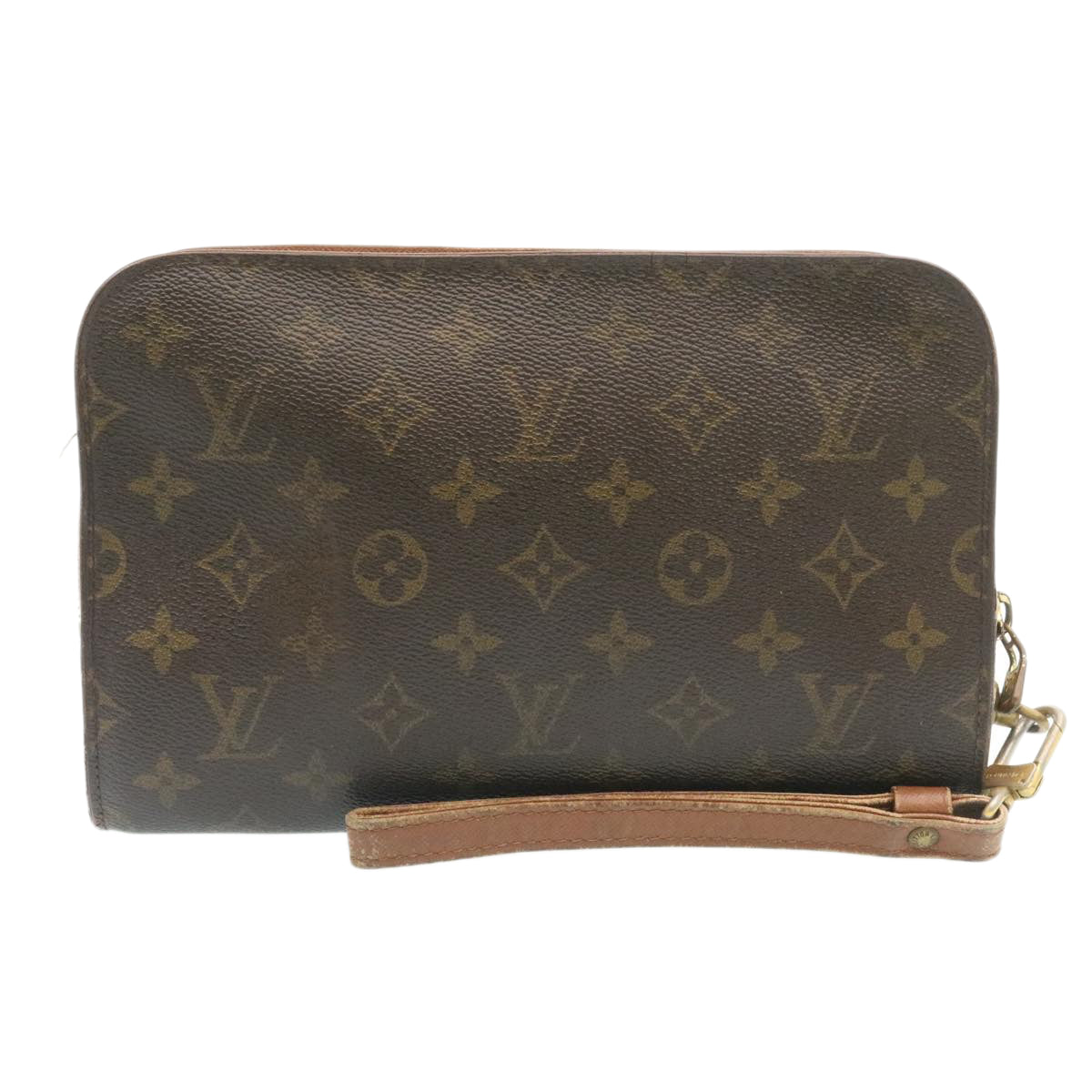 LOUIS VUITTON Monogram Orsay Clutch Bag M51790 LV Auth 35070