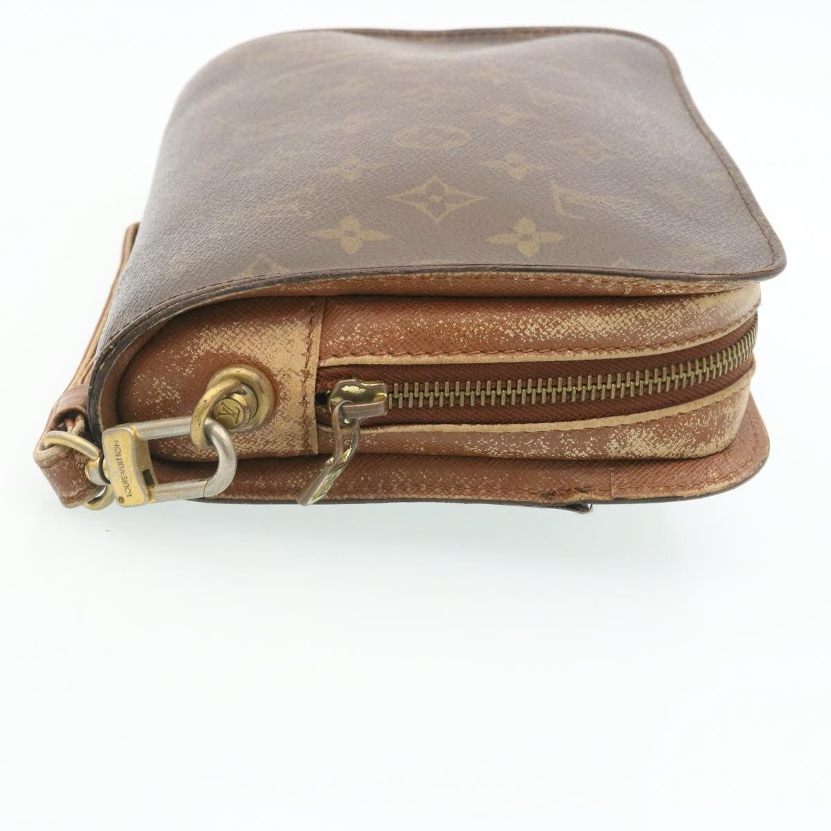 LOUIS VUITTON Monogram Orsay Clutch Bag M51790 LV Auth 35070