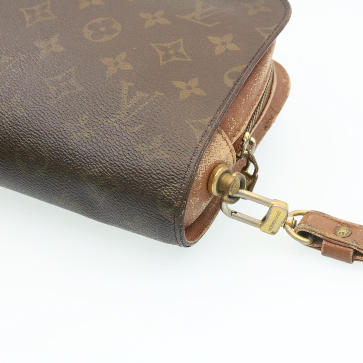 LOUIS VUITTON Monogram Orsay Clutch Bag M51790 LV Auth 35070