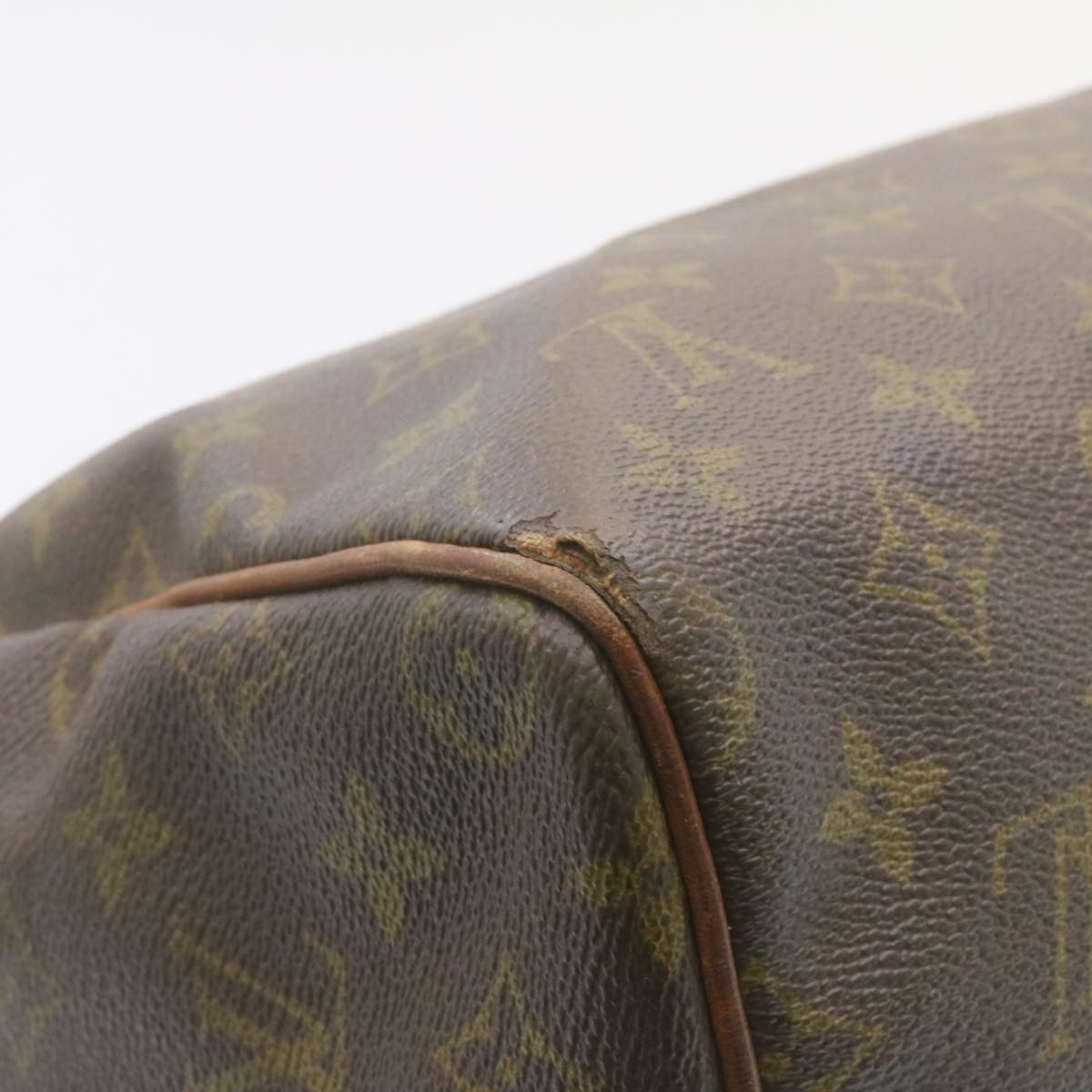 LOUIS VUITTON Monogram Speedy 30 Hand Bag M41526 LV Auth 35093