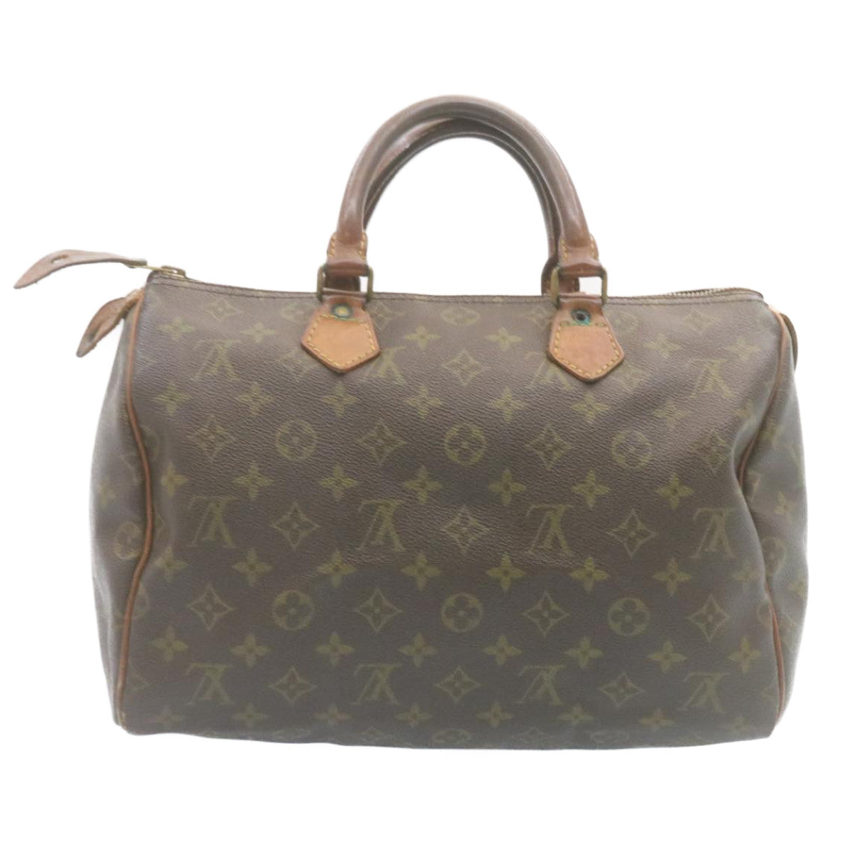 LOUIS VUITTON Monogram Speedy 30 Hand Bag M41526 LV Auth 35093