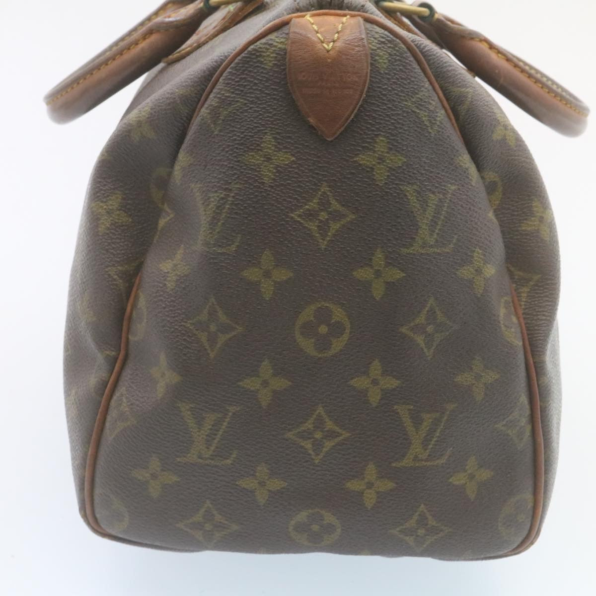 LOUIS VUITTON Monogram Speedy 30 Hand Bag M41526 LV Auth 35093