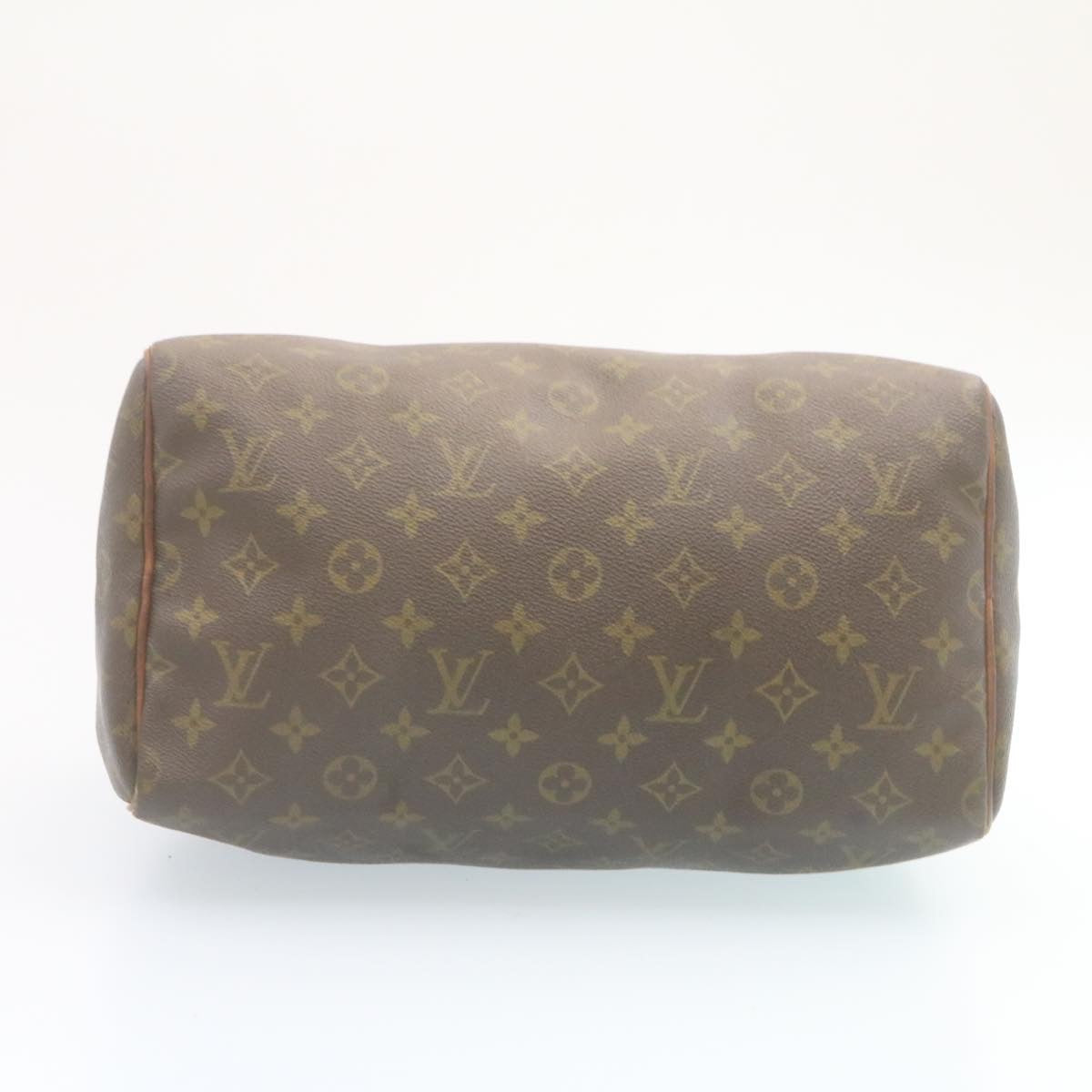 LOUIS VUITTON Monogram Speedy 30 Hand Bag M41526 LV Auth 35093