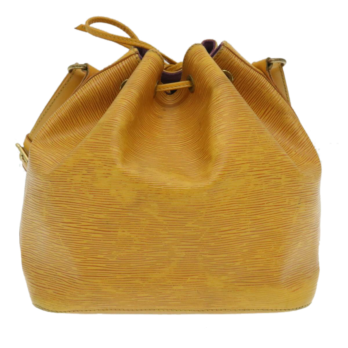 LOUIS VUITTON Epi Petit Noe Shoulder Bag Yellow M44109 LV Auth 35108 - 0