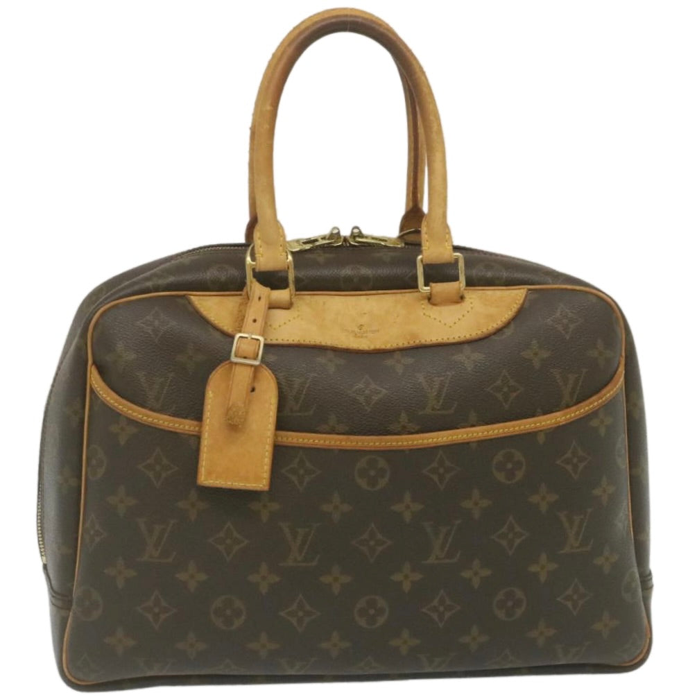 LOUIS VUITTON Monogram Deauville Hand Bag M47270 LV Auth 35111