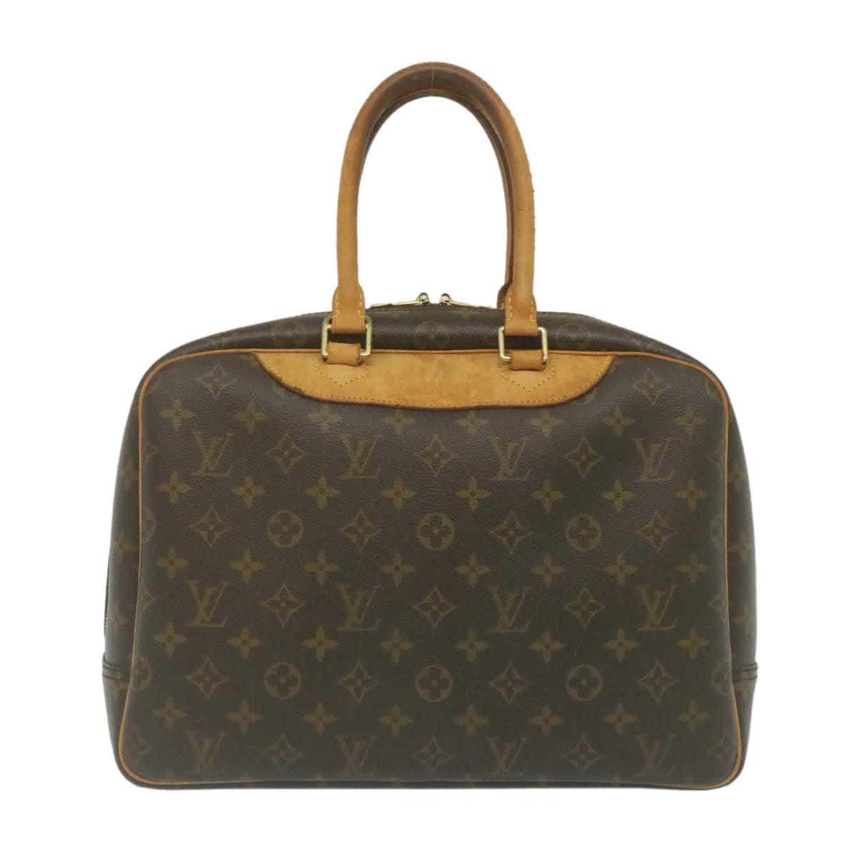 LOUIS VUITTON Monogram Deauville Hand Bag M47270 LV Auth 35111