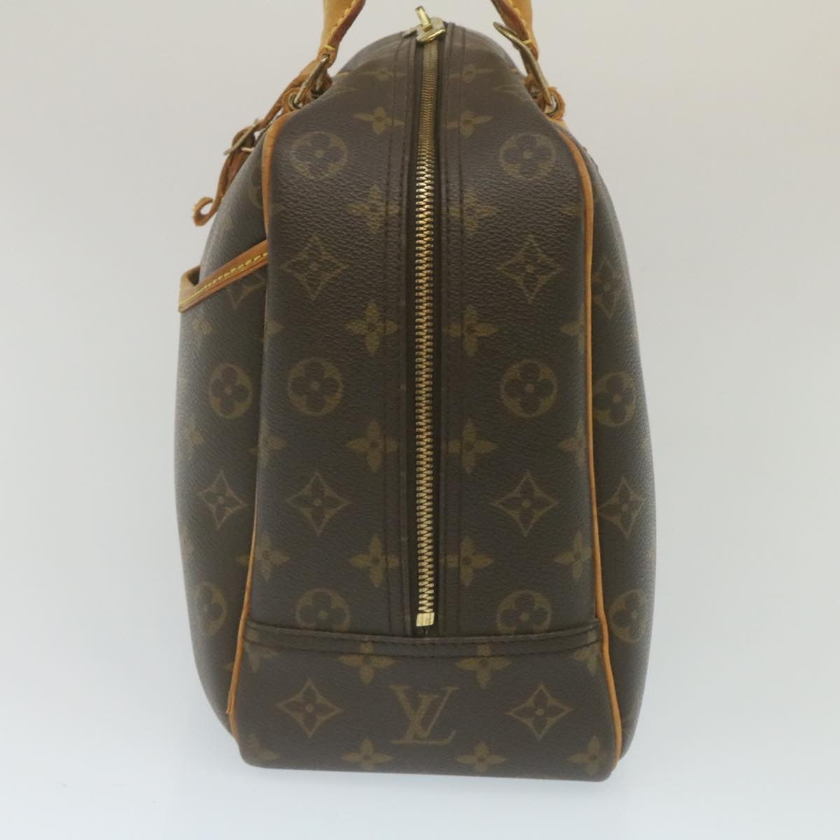 LOUIS VUITTON Monogram Deauville Hand Bag M47270 LV Auth 35111