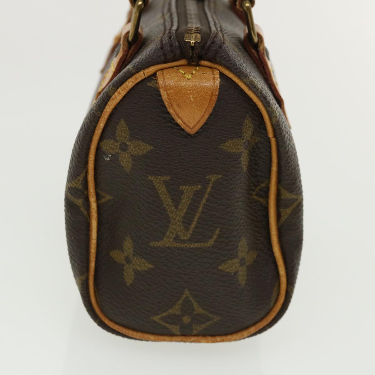 LOUIS VUITTON Monogram Mini Speedy Hand Bag M41534 LV Auth 35113