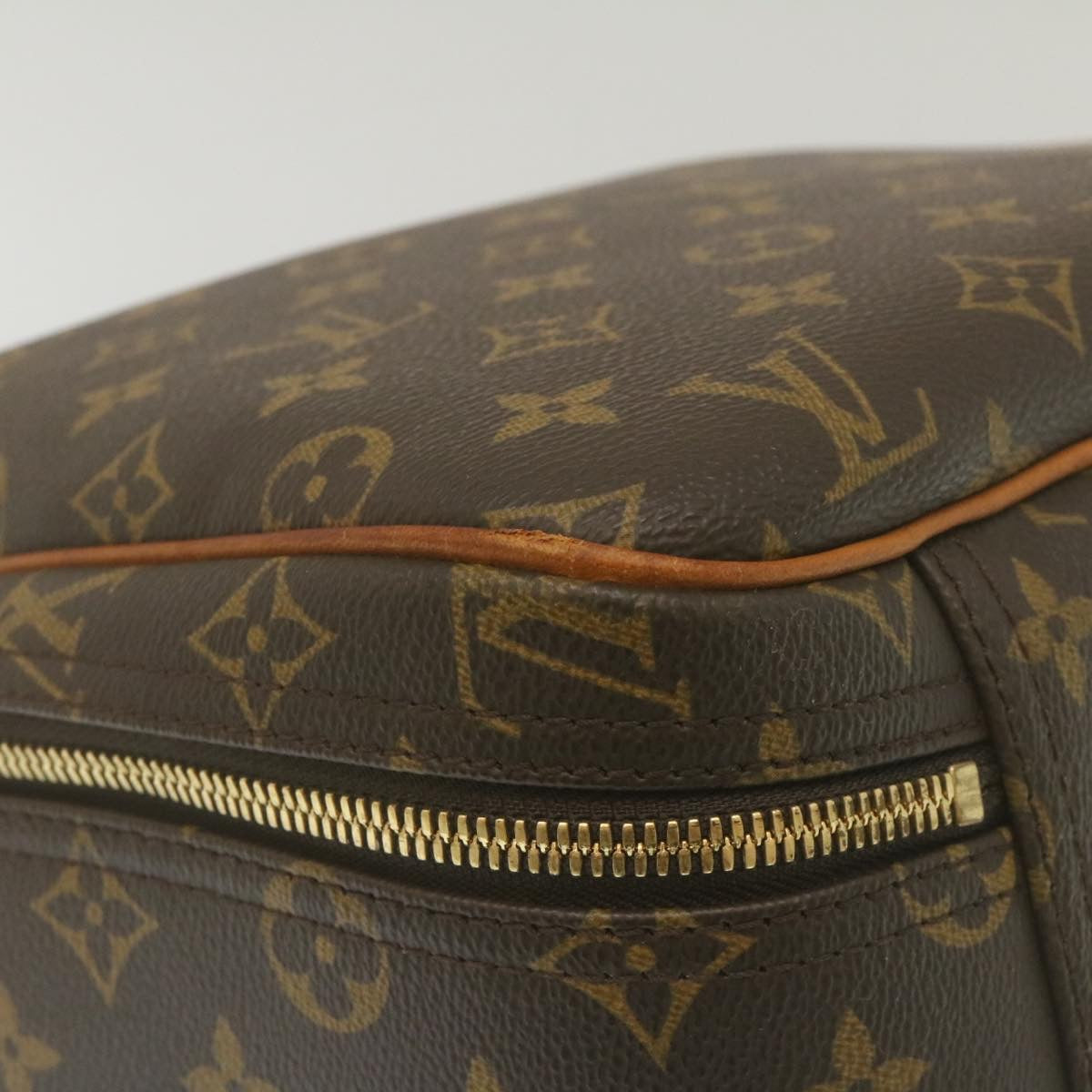 LOUIS VUITTON Monogram Excursion Hand Bag M41450 LV Auth 35120